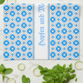 Bayrische Muster Geschirrtuch (Gefaltet)