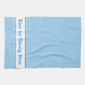 Bayrische Muster Handtuch (Horizontal)