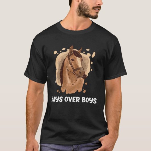 Bays Over Boys  Horse   1 T-Shirt (Vorderseite)