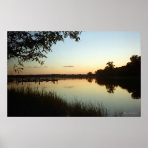 Bayside Boote Print Poster