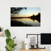 Bayside Boote Print Poster (Heimbüro)