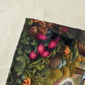 Bayside Express Dampfzug am Strand Strandtuch (Beispiel)