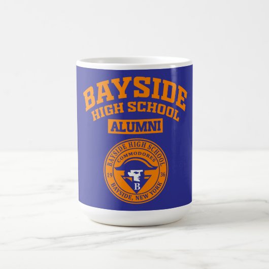 Bayside High School NY Alumni-Tasse Kaffeetasse (Mittel)