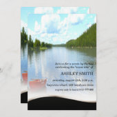 Bayside Lakeside Bayou Party Einladung (Vorne/Hinten)