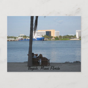 Bayside, Miami Florida Postkarte