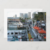 Bayside Park, Miami Postkarte (Vorne/Hinten)