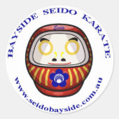 Bayside Seido Daruma Daishi Sticker (Vorderseite)