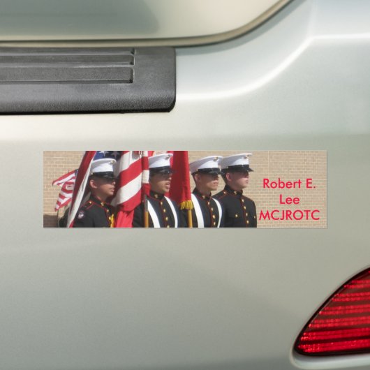 Baytown Robert E. Lee MCJROTC Autoaufkleber (Auf Auto)
