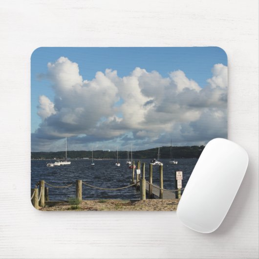 Bayville Austern-Bucht-Hafen Mousepad (Mit Mouse)
