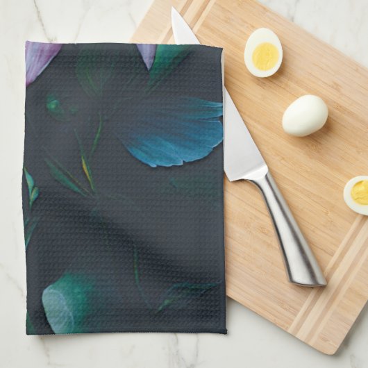 Bayville Blossom Geschirrtuch (Viertel Falte)