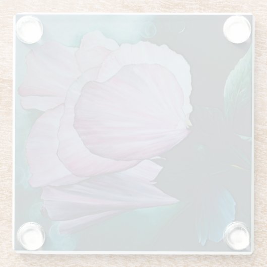 Bayville Blossom Glasuntersetzer (Rückseite)