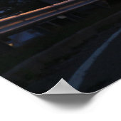 Bayville Brücke Sunrise Poster (Ecke)