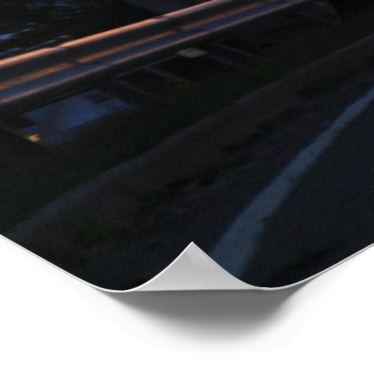 Bayville Brücke Sunrise Poster (Ecke)