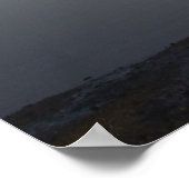 Bayville Foggy Sunrise Poster (Ecke)