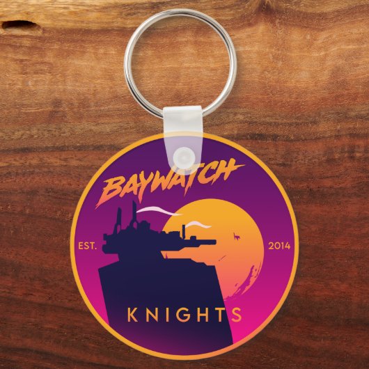 Baywatch Knights - Keyring Schlüsselanhänger (Vorderseite)