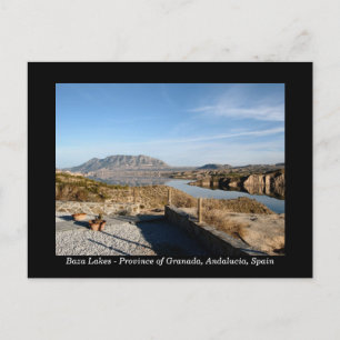 Baza Seen, Granada Spanien Postkarte