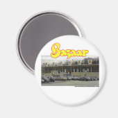 Bazaar Exterior Circa 1980 Magnet (Vorderseite/Rückseite)