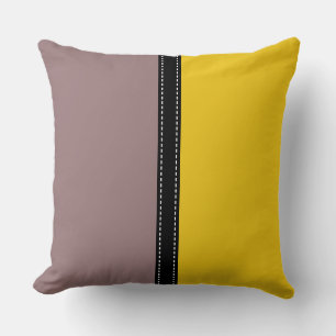 Bazaar und Jonquil Solid Color Background Kissen