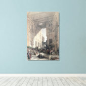 Bazar der Seidenhändler, Kairo, aus "Ägypten a Leinwanddruck (Insitu (Holzboden))