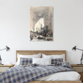 Bazar der Seidenhändler, Kairo, aus "Ägypten a Leinwanddruck (Insitu (Schlafzimmer))