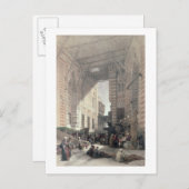 Bazar der Seidenhändler, Kairo, aus "Ägypten a Postkarte (Vorne/Hinten)