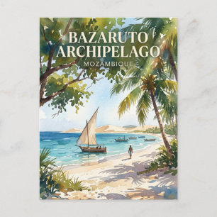 Bazaruto-Archipel Mosambik Postkarte