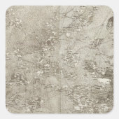 Bazas Quadratischer Aufkleber (Vorderseite)