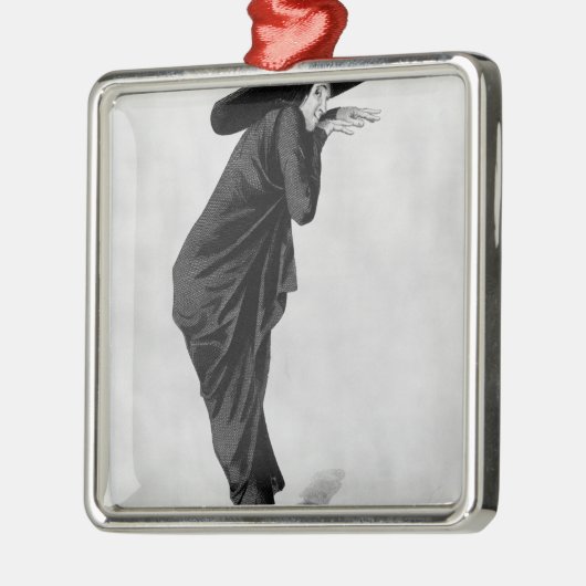 Bazile Silbernes Ornament (Links)