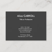 Bazille - Junge Frau mit Peonis - QR-Code Visitenkarte (Rückseite)