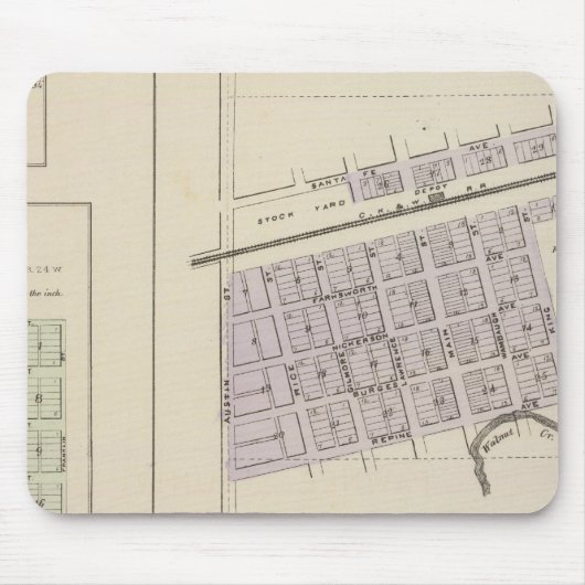 Bazine, Sidney, Nonchalanta, Harold, Kansas Mousepad (Vorne)