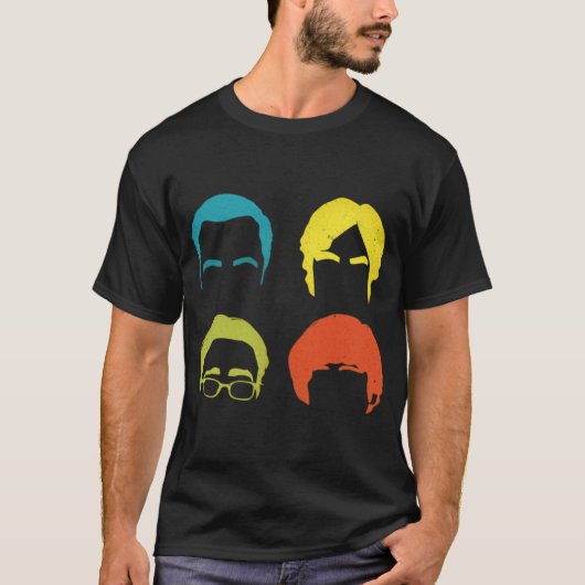 Bazinga Pop Art T-Shirt (Vorderseite)