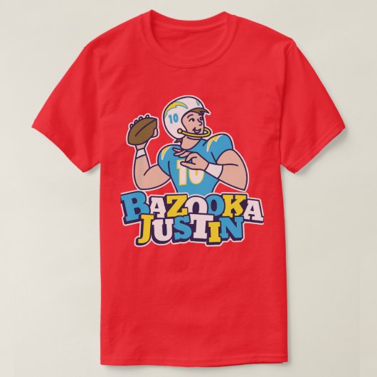 Bazooka Justin Chargers T-Shirt (Design vorne)