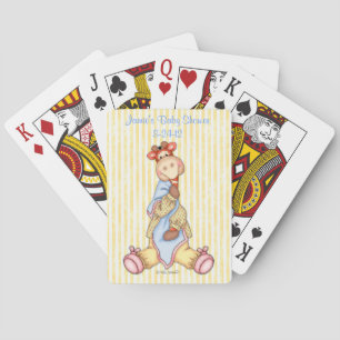 BaZooples Baby Shower Playing Cards Spielkarten