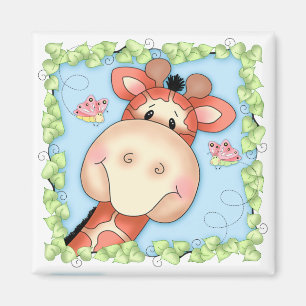 BaZooples Gertrud der Giraffen-Magnet Magnet