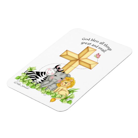 BaZooples "Gott segne alles.." Magnet (Linke Seite)