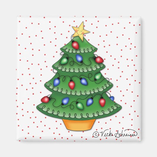 BaZooples Holiday Tree Magnet (Vorne)
