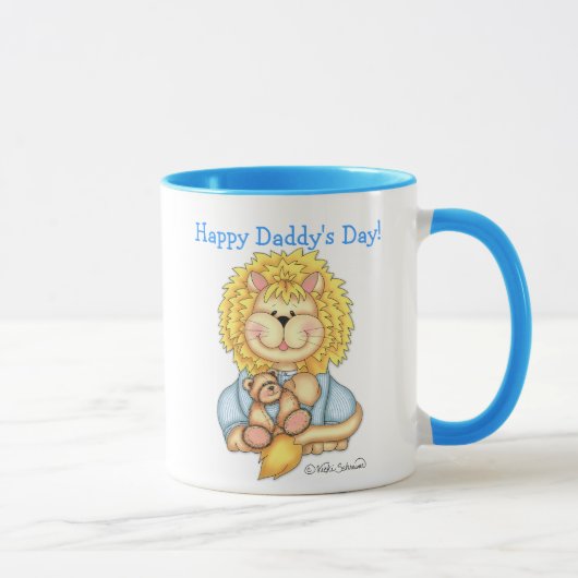 BaZooples personalisierte Tasse "glücklichen Vatis (Rechts)
