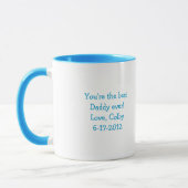 BaZooples personalisierte Tasse "glücklichen Vatis (Links)