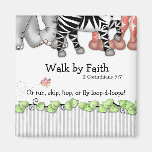 BaZooples "Weg durch Glauben" Magnet