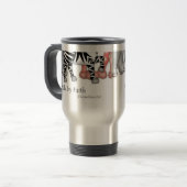 BaZooples "Weg durch Glauben" Reise-Tasse Reisebecher (Vorderseite Links)