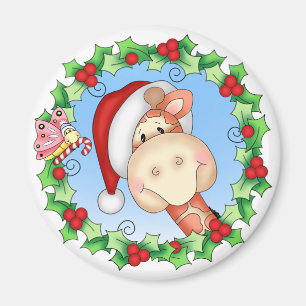 BaZooples Weihnachtsfreude-Gertrud-Magnet Magnet