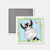 BaZooples Zach the Zebra Magnet (Vorderseite/Rückseite)