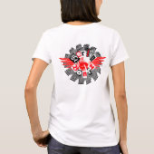 BB73 Ampeltödchen ina Blasen-Auto T-Shirt (Rückseite)