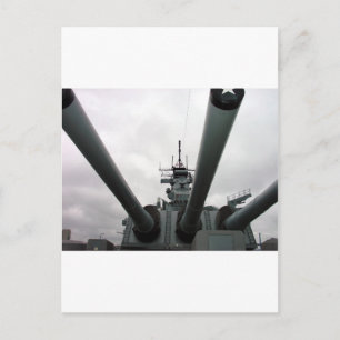 BB-62 Battleship New Jersey Postkarte