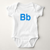 Bb Baby Strampler (Vorderseite)