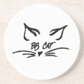 BB Cat Signature Getränkeuntersetzer (Vorne)
