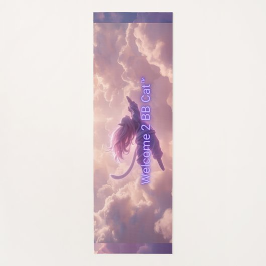 BB Cat yoga companion, Awakening Series  Yogamatte (Vorderseite)