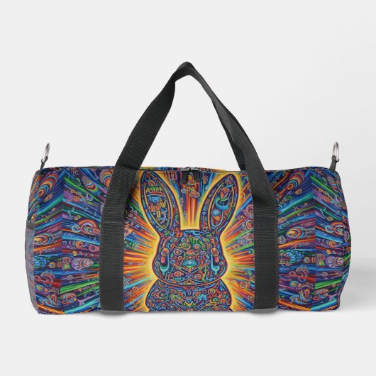 BB-Cosmic Bunny Duffel Bag Duffle Bag (Rückseite)