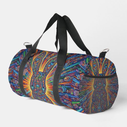 BB-Cosmic Bunny Duffel Bag Duffle Bag (Rechte Ecke)