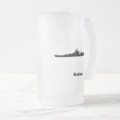 BB entspannen sich Mattglas Bierglas (VorderseiteRechts)